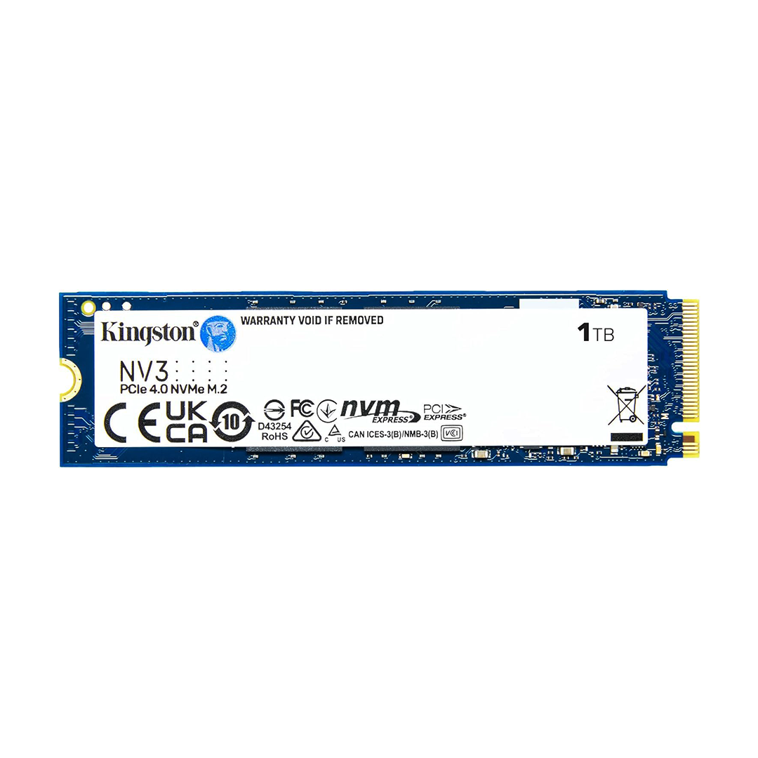 Kingston NV3 1To SSD NVMe PCIe 4.0 M.2 Kingston NV3 1To SSD NVMe PCIe 4.0 M.2