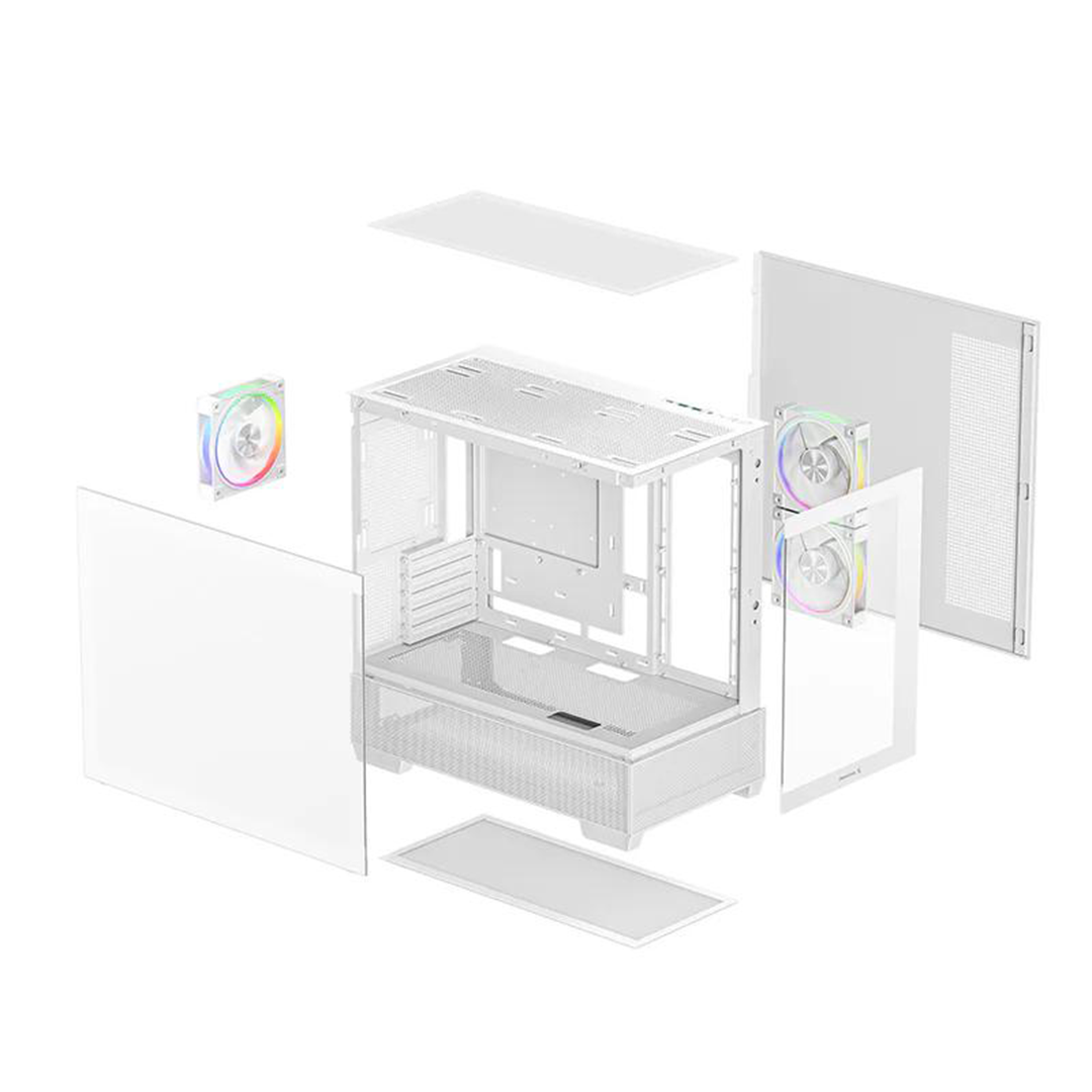 DeepCool CG380 3F WH Blanc DeepCool CG380 3F WH Blanc – Image 2