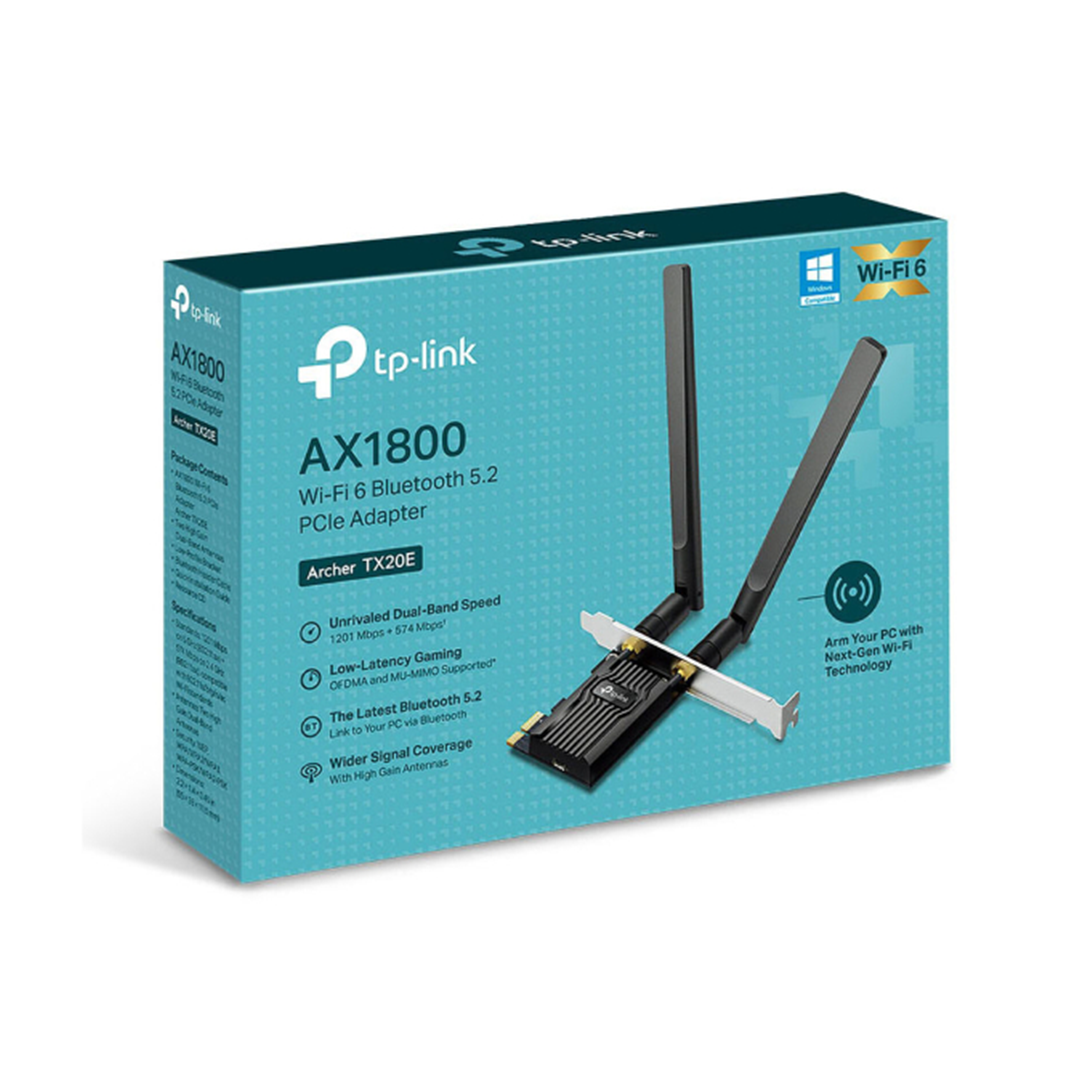 TP-Link AX1800 Archer TX20E – WiFi 6 PCIe + Bluetooth 5.2 TP-Link AX1800 Archer TX20E – WiFi 6 PCIe + Bluetooth 5.2 – Image 4