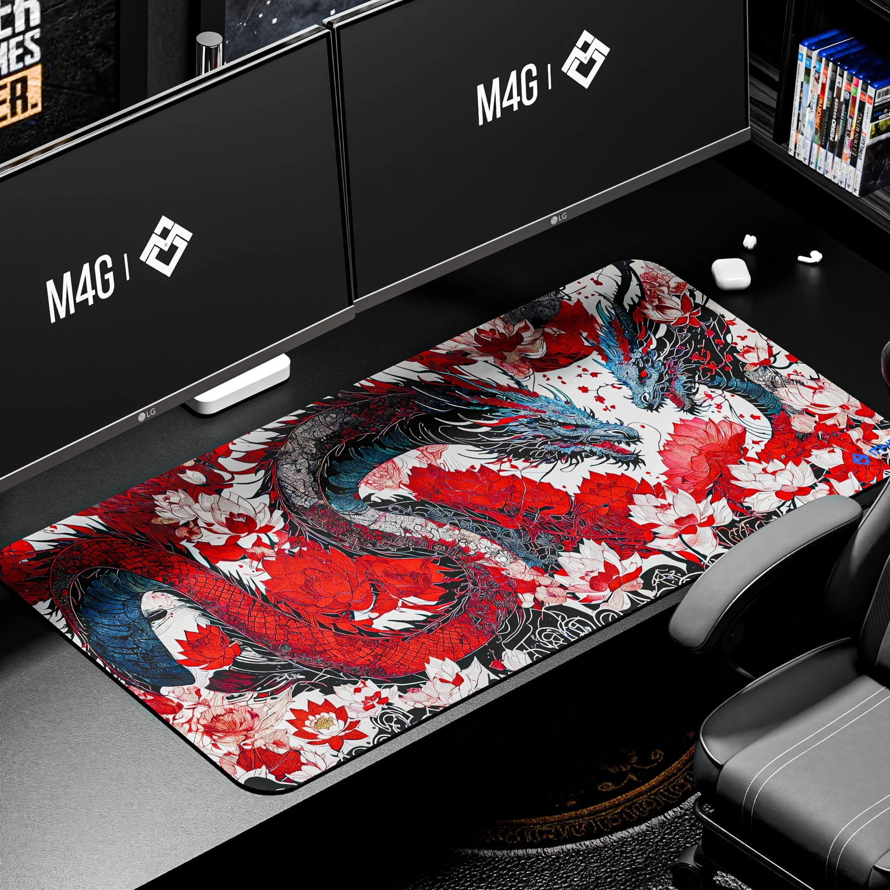 M4G Red Dragon XXL 900x400mm