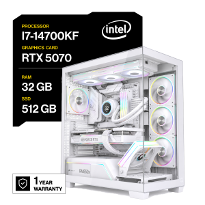 PC GAMER INTEL I7-14700KF RTX 5070 32GB 512GB 750W