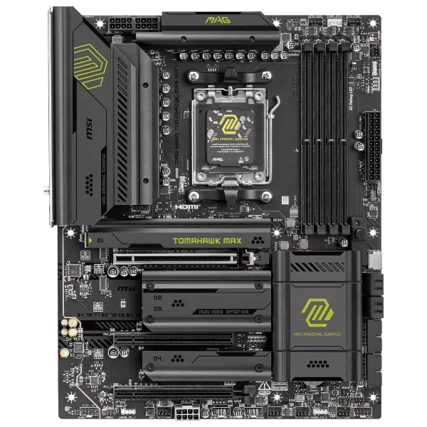 MSI MAG B850 TOMAHAWK MAX WIFI DDR5 MSI MAG B850 TOMAHAWK MAX WIFI DDR5 – Image 2