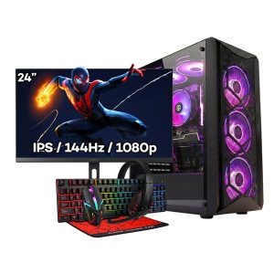 Setup Complet Ryzen 5 PRO 5655G VEGA 7 16GB 256GB + Xiaomi 24 144Hz + Pack Xtrike 4in1