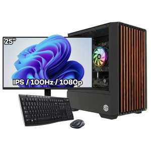 Setup Complet Ryzen 5 3500X GT 1030 16GB 240GB + MSI MP252L 24.5″ 100Hz + Logitech MK270 Wireless