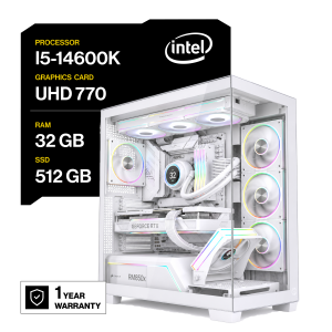 PC GAMER INTEL I5-14600K – Intel UHD 770 32GB DDR5 512GB NVMe 650W