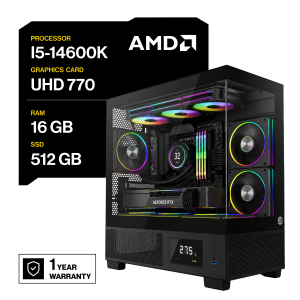 PC GAMER INTEL I5-14600K – Intel UHD 770 16GB DDR4 512GB NVMe 750W