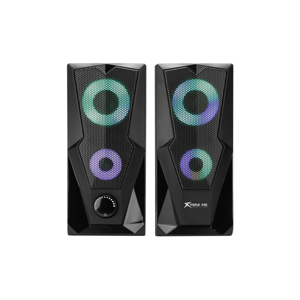 XTRIKE ME SK-501BK – Haut-Parleurs Stéréo Gamer RGB XTRIKE ME SK-501BK – Haut-Parleurs Stéréo Gamer RGB – Image 2