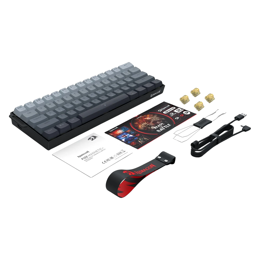 Redragon K617 HE FIZZ 60% Hyper Magnetic Switch Redragon K617 HE FIZZ 60% Hyper Magnetic Switch – Image 4