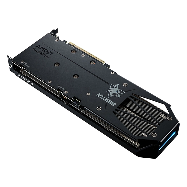 PowerColor Hellhound RX 9060 XT 16GB OC PowerColor Hellhound RX 9060 XT 16GB OC – Image 3