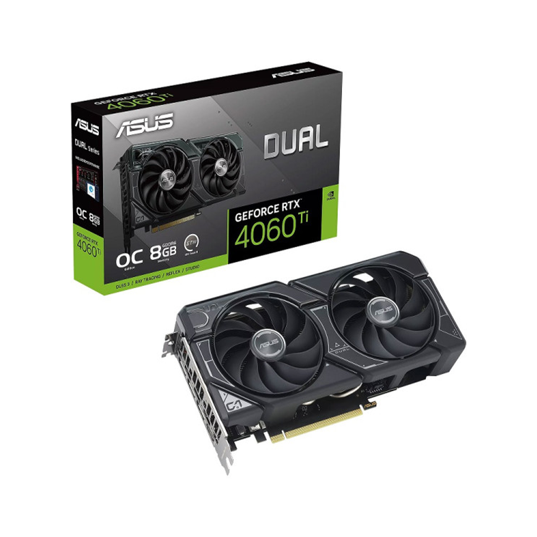 ASUS DUAL RTX 4060 TI 8GB OC ASUS DUAL RTX 4060 TI 8GB OC